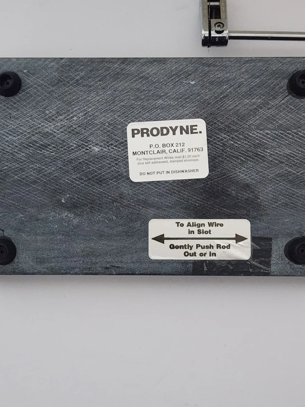 Prodyne Marble Cheese Slicer -Dark Academia Gir Dinner Updgrade Zero Friction